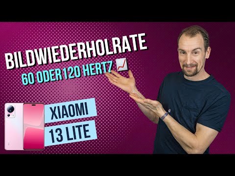 Xiaomi 13 - Bildwiederholrate ändern • 📱• 📈 • ㎐ • Anleitung | Tutorial