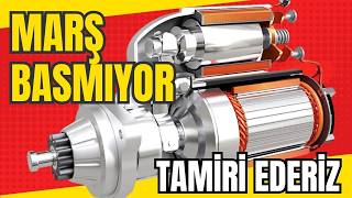 MARŞ DİNAMOZU ARIZASI KÖMÜLERİ REVİZYONU YAPIYORUZ.  MARŞ BASMIYOR ARI