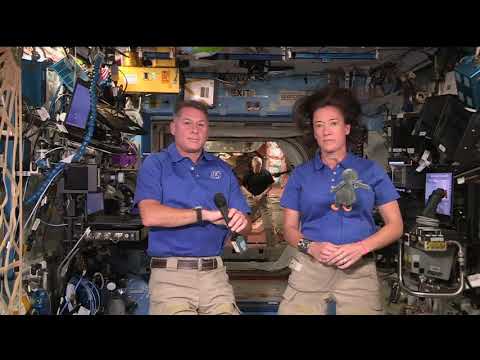 Expedition 65 Space Station Crew Talks With CBS News - April 29, 2021