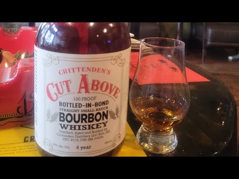 Amateur review of Crittenden's Cut Above Bottled in Bond
