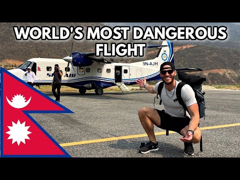 THE WORLD'S MOST DANGEROUS FLIGHT- Everest Base Camp Trek Day 1