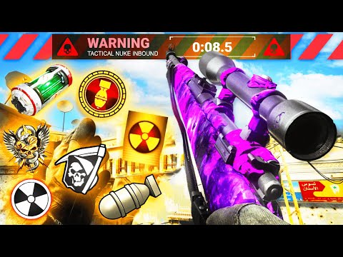 NUKE in EVERY Call Of Duty but SNIPING ONLY.. (COD Challenge)