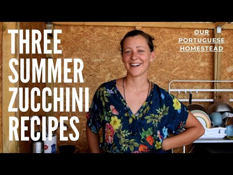 So you have a big harvest, now what? - My three favorite things to cook with zucchini/courgette