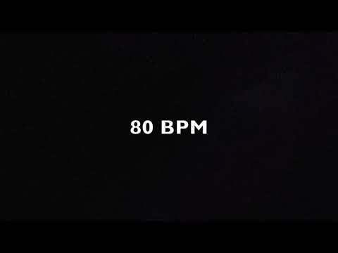 80 BPM 4/4 | METRONOME | BEEP TONE