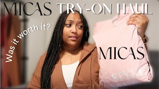 i tried MICAS... and it was a complete FAIL | MICAS TRY-ON HAUL