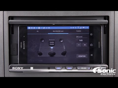 Sony Smartphone Cradle CD Stereo with Bluetooth - XSP-N1BT-video