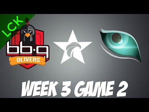 bbq Olivers vs Kongdoo Monster | Game 2 | HIGHLIGHTS | LCK W3D2 2017 Spring split