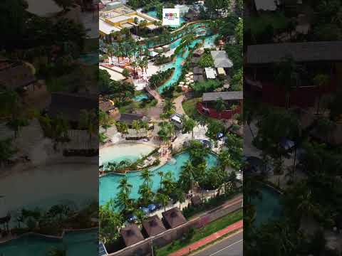 HOT BEACH - OLÍMPIA-SP #shorts