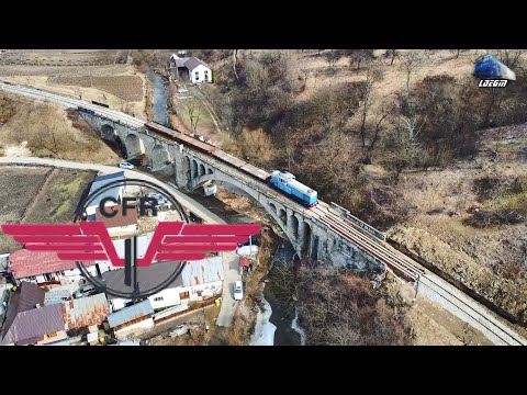 🚂🚁 Thomas LDH1250 80-0532-4 & Tren CFR Infrastructură în Telciu - 07 Martie 2025