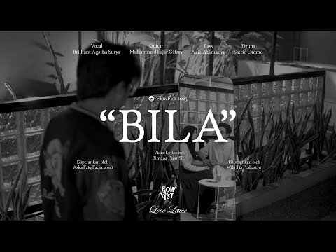 Bila - FLOWFIST ( Official Lyrics Video )