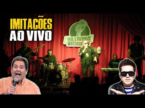 IMITANDO O FAUSTÃO E ROGÉRIO FLAUSINO DO JOTA QUEST AO VIVO | RODRIGO CÁCERES