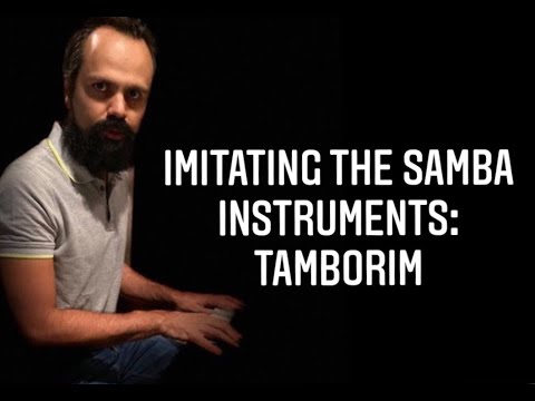 Quick Tip 301   Imitating the samba instruments   tamborim