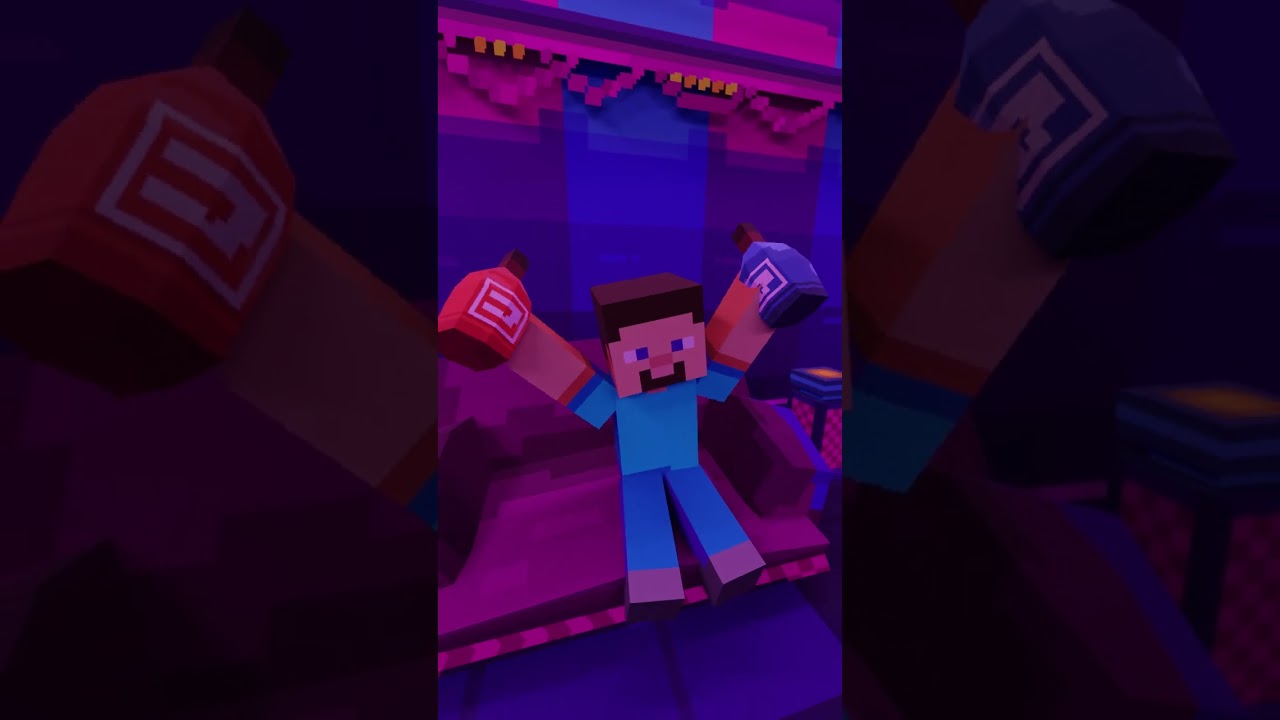 Minecraft Dance - Peso Enzo | Funny Moments l #shorts #animation