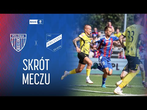[Skrót meczu] Polonia Bytom - Wieczysta Kraków 4:2