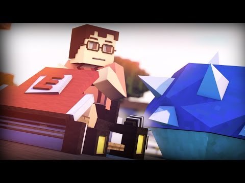 TheBlueJerome - "Mario Kart in Minecraft" - Animation