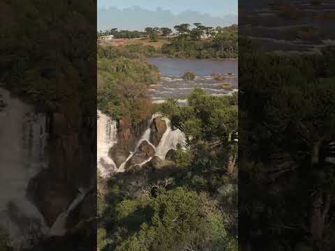 QUEDAS DO RIO CHAPECÓ, em Abelardo Luz - SC  #drone #djibrasil #quedas #cascata #cachoeira #nature