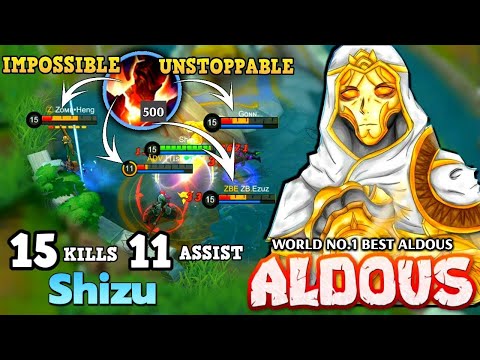 Mobile Legends Aldous ~ Aldous game play Top Global Aldous By Shizu