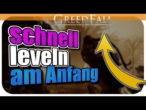 Leveling up quickly early in the game | Greedfall beginner tips | Greedfall guide in German | tut...