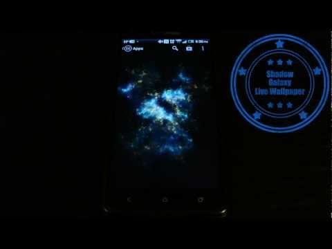 Shadow Galaxy Live Wallpaper Review
