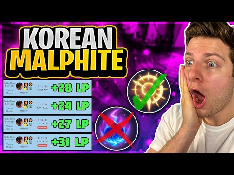 When you abuse PTA on Malphite like the Korean Pros...