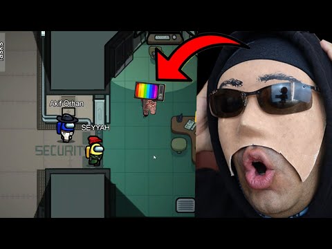 GECE 3'TE  AMONG US OYNADIK !! TV HEAD GELDİ (Televizyon Kafa Among Us Oynuna Girdi)