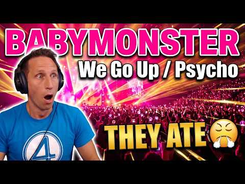 REACTING to BABYMONSTER We Go Up + Psycho LIVE @ Gayo Daejeon - THEY ATE EVERYTHING!