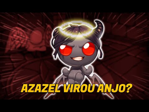 AZAZEL com MUITOS Itens de ANJO em The Binding of Isaac
