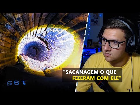 REACT FIQUEI PRESO DENTRO DO TÚNEL NA LENDA - CAÇADORES DE LENDAS (Renato Garcia)