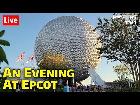 🔴Live: Friday Night at Epcot (Updated)- Walt Disney World Live Stream - 3-24-23