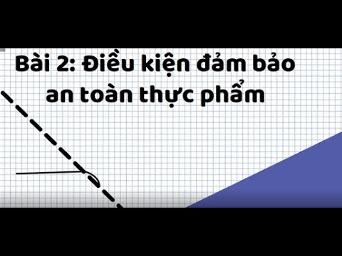 , title : 'Bài 2 Điều kiện đảm bảo an toàn thực phẩm- Bài giảng Kiến thức an toàn thực phẩm'