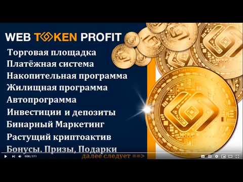 WEB TOKEN PROFIT короткая презентация