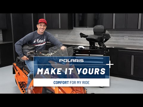 Get Comfy with Polaris Comfort Accessories - Make It Yours - Polaris Snowmobiles