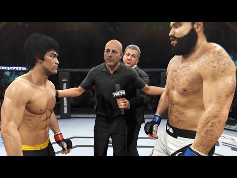 Bruce Lee vs. Khan Baba - EA Sports UFC 2 - Epic Fight