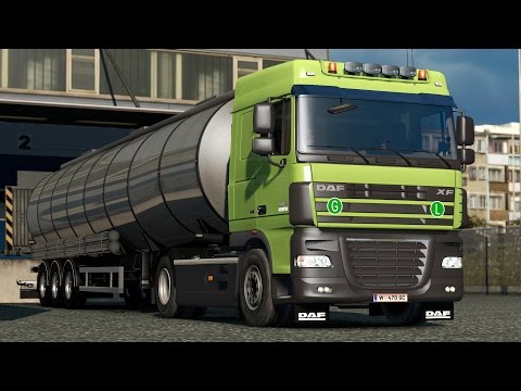 ETS 2 1.25 RusMap 1.6.3 DAF XF105  Orsha - Mazyr