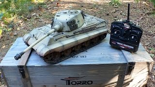 Torro KÖNIGSTIGER - RC Panzer (1:16 / 2.4Ghz) von Torro-Shop.de - Testbericht & Testfahrt