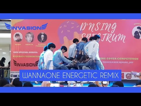 [180114] INVASION BOYS COVER WANNAONE (워너원) - Beautiful + Energetic MAMA Remix