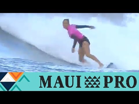 Moore vs. Defay vs. Ado - Round One, Heat 2 - Maui Women's Pro 2017