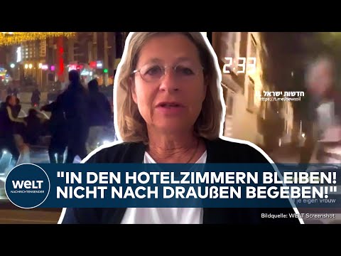 Video Thumbnail: AMSTERDAM: Antiisraelischer Mob jagt jüdische Fans! "Noch nicht vorbei!" Palästinenser drehen durch!