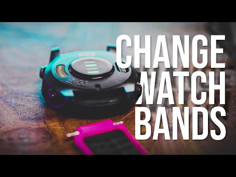 Change The Watch Band On The Garmin 970, 965, 955, 745 & 945LTE