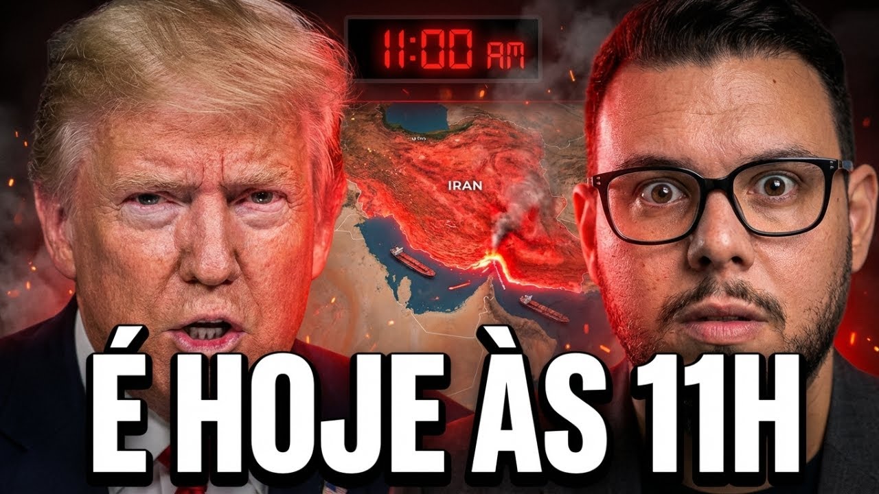 URGENTE! TRUMP ANUNCIA BLOQUEIO HOJE 11H… VEM QUEDA FORTE NO BITCOIN?