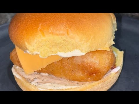 HOW TO MAKE MCDONALD’S FILET-O-FISH (EASY RECIPE)