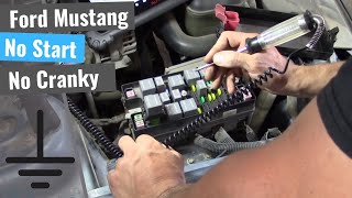 Ford Mustang: No Start No Crank