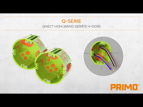 P200/P201 Qnect Hohlwand Gerätedose