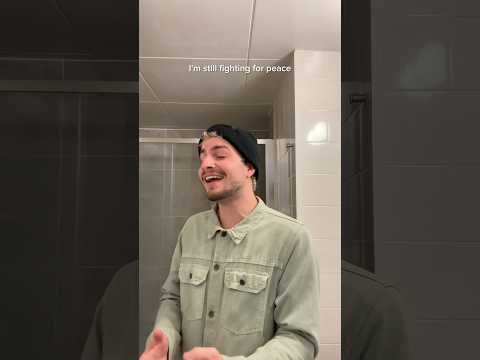 Singing Sia in the bathroom 