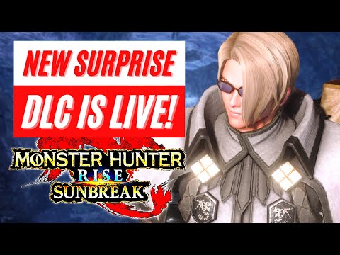 New DLC Bonus Title Update Surprise News Reveal Monster Hunter Rise Sunbreak Playstation 5 XBOX PC