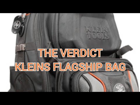 My Verdict on Kleins Flagship Bag. The Trademans Pro Tool Master Backpack