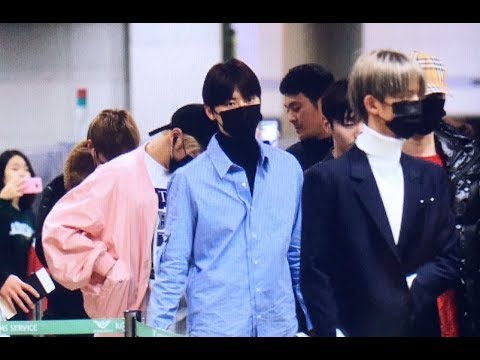 180122 Wanna One ( 워너원 ) at INC airport
