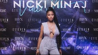 Nicki Minaj NYE 2017 at E11EVEN MIAMI