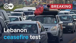 Lebanese return home after Israel-Lebanon ceasefire — but is it safe? | DW News