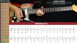 Cant Stop Guitar Cover Red Hot Chili Peppers 🎸T